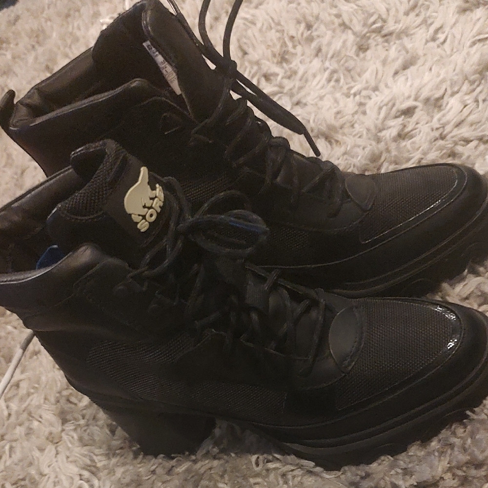 Sorel Black Heeled Boots